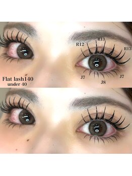 ライル(RILE)/Flat lash 上下