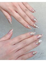 クリーム(Nail Atelier CREAM)/ピンク系お任せニュアンス☆