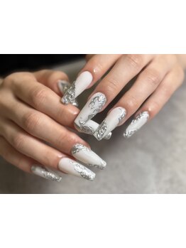 手描きアートが得意なサロン