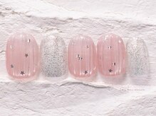 ネイルメゾン 渋谷店(NAIL MAISON)/星ホロ水光マグバカラ韓国￥6800