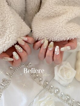 ベルレ 奈良店(Bellere)/お花×キレイめネイル