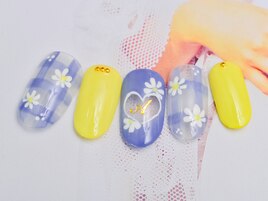 クリアチェック＆デイジーネイル