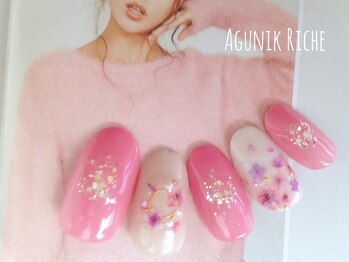 アグニークリッシェ(Agunik Riche)/【桜ネイル】