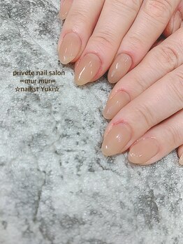 プライベート ネイルサロン マーマ(murmur)/うるつやワンカラー