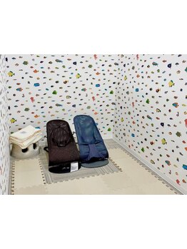 お子様同伴OKのサロン