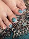 バーディーズネイルストア(BIRDIES NAIL STORE)の写真/褒められ間違いなし！サンダル映えするお洒落足元に♪フットネイル￥6,500～パラジェル/フットネイル