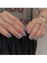 ウェイビーズ ネイル(wavy's.nail)/チェックネイル