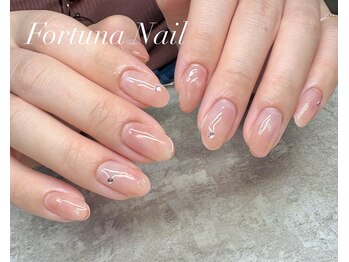 フォルトゥーナ 神田(Fortuna)/持ち込みニュアンスネイル
