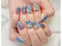 チェリー(Cherry)/【フラッシュxリボンネイル】