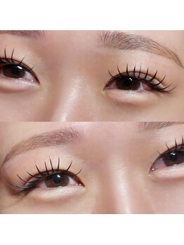 サンクリュクス 名駅店(CINQ LUXE)の写真/満足度の高い似合わせ技術で目元の幅や形から最適なデザイン♪タレ目デザイン、ぱっちりデザインなどお任せ