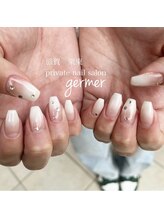 ジェルメ(germer)/ホワイトグラデーション♪