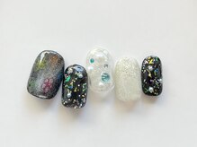 ユノ フィオーレ(Juno fiore)/ブラック×鉛筆花