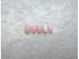 埋め込みハートネイル☆