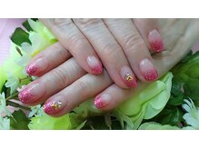 プルミエ ネイル(Premier Nail)/ローズピンクラメグラデーション