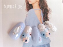 アグニークリッシェ(Agunik Riche)/【フラワーネイル】