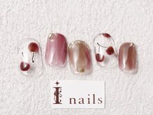 アイネイルズ 梅田店(I nails)/さくらんぼニュアンス￥8200