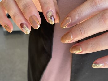 レアース(Lea's)/ゴールドと茶色は秋の定番