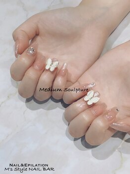 エムズスタイル ネイルバー(M's Style NAIL BAR)/guest nail