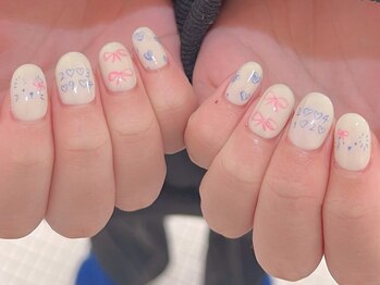 バーロ ビューティールーム(Balo Beauty Room)/色鉛筆ネイル　三軒茶屋