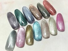 ホームネイルサロン 戸田 ミハ フルーラ(Home Nail Salon Mija Flura)の雰囲気（デザイン・カラー・パーツの種類が豊富★マグネットやミラーも♪）