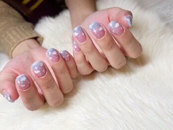 サニーデイズ ネイルアンドビューティー 曙橋店(SunnyDays Nail&Beauty)/雲ネイル