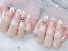 アネラ ネイルズ(Anela_nails)/フレンチ(ベースカラー込み)