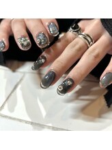 カミナネイル(KAMINA.nail)/ニュアンスクリアフレンチ