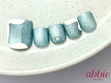 ネイルサロン アビー 新宿東口店(abbie)/スノーブルーフット¥11814