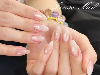 センスネイル(Sense Nail)の写真/シンプルネイルもSense Nailにおまかせ！お仕事や家事で長さだしできない方にも◎持ち込デザイン大歓迎◎