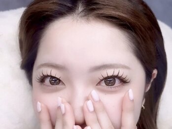 マイア(maiA)の写真/≪当日予約受付中≫大人気【フラットラッシュ付け放題＋束感コーティング】でワンホン美女に＊写真映えも◎