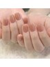 ハンドジェル★お持ち帰りパック付.極上ケア+美爪ワンカラー★ご新規様オフ込