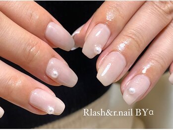 アールラッシュ アンド アールネイル(Rlash & r.nail PRODUCED BYα)/冬ネイル