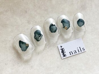 アイネイルズ 池袋店(I-nails)/インクチーククリアネイル