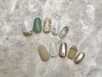 ネイルサロン アニーアンドジーノ シド(NAIL SALON Annie&Gino shido)/3月定額ネイル