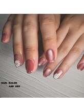 アンド ビー(and bee)/ぷっくりフラワー