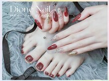 ディオーネ ネイルスタジオ(Dione)/HAND FOOTのセットデザイン