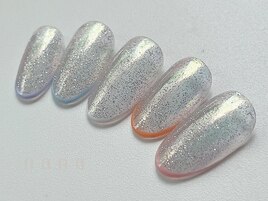 フレンチ カラフル ラメ