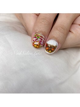 カレーライスネイル