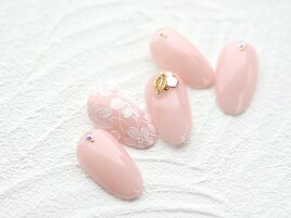 花☆フラワー☆ヌーディーピンク