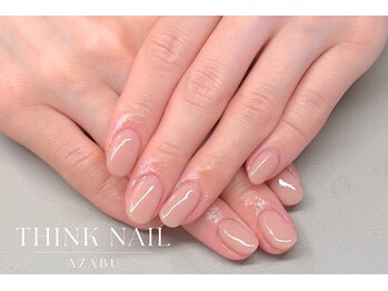 ティンクネイル 麻布十番店(THINK NAIL)/【麻布ネイル】清潔感ネイル