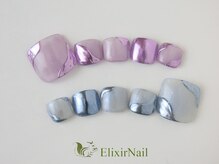 エリクサーネイル 池袋(Elixir Nail)/フット やり放題/クーポン使用