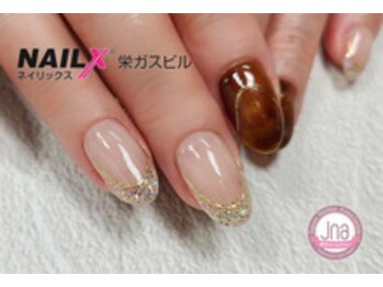 ネイリックス 栄ガスビル(NAILX)/奥行き☆べっ甲アート