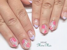 メールメール 和光市本店(MereMer)/春色フラワーネイル