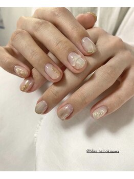 ブリスネイル うるま店(Bliss. nail)/１０本アート７０００円
