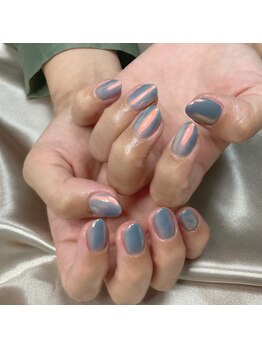 ヒトミネイルズ(Hitomi Nails)/オーロラネイル