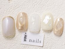 アイネイルズ 渋谷店(I nails)/透明感ニュアンス