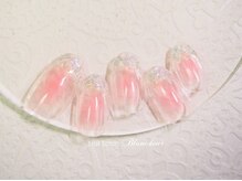 ネイルサロン ブランシュール(Nail Salon Blancheur)/チーク＆先端オーロラニュアンス