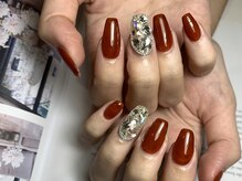 サロンドファン(salon de Fan)/埋め尽くし！ボルドーネイル