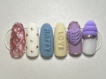 ジョアネイル(JOA Nail)/３D/スタッズ/ハート/ニット