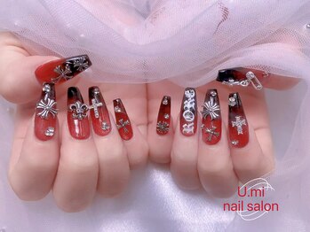 ユミ(U mi)/チップ長さ出し>アートやり放題